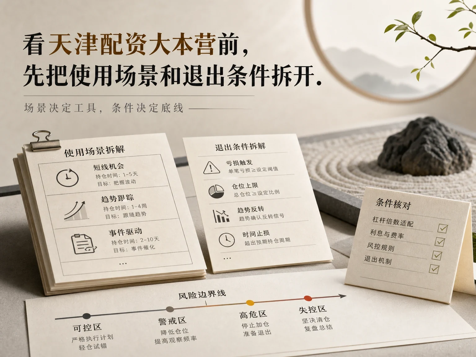 看天津配资大本营前，先把使用场景和退出条件拆开缩略图