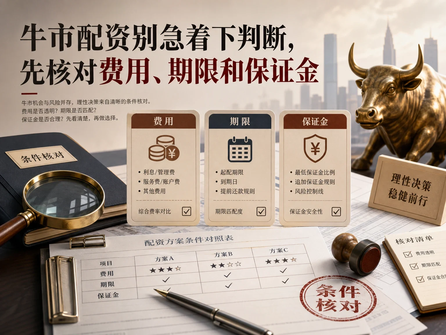 牛市配资别急着下判断,先核对费用、期限和保证金 插图